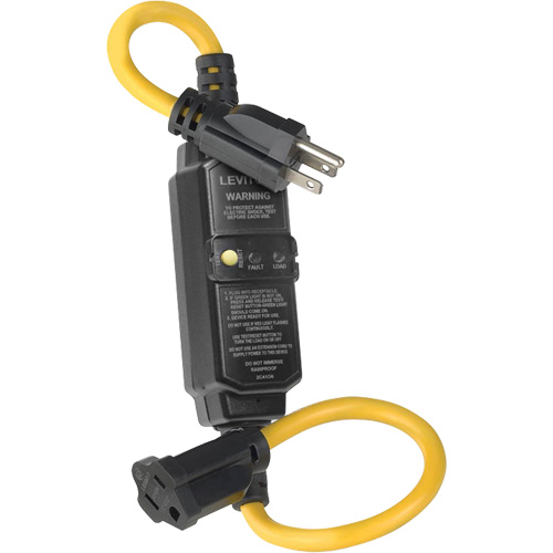 Self-Test Automatic Reset GFCI Cord Set, 120 V, 15 A, 2' Cord MAS Chibougamau