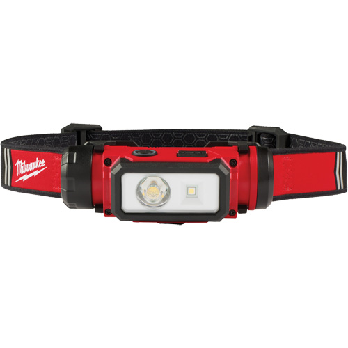 REDLITHIUM USB Hardhat Headlamp, LED, 600 Lumens, 5 Hrs. Run Time, Rechargeable Batteries MAS Chibougamau