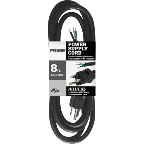 Replacement Brown Power Supply Cord MAS Chibougamau