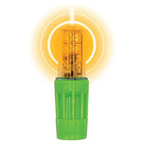 Rocket&reg; II Super Bright LED Light for 1156 Socket Style Warning Whips, Flashing, Amber MAS Chibougamau