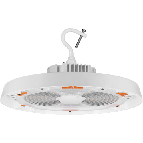 UFO High Bay Light, LED, 120 - 347 V, 200 W, 7.3" H x 11" W MAS Chibougamau