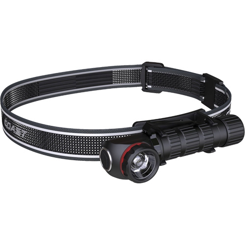 Lampe frontale avec clip de poche et aimant 2780R, DEL, 1250 lumens, 6 hres de fonctionnement, piles Rechargeable MAS Chibougamau