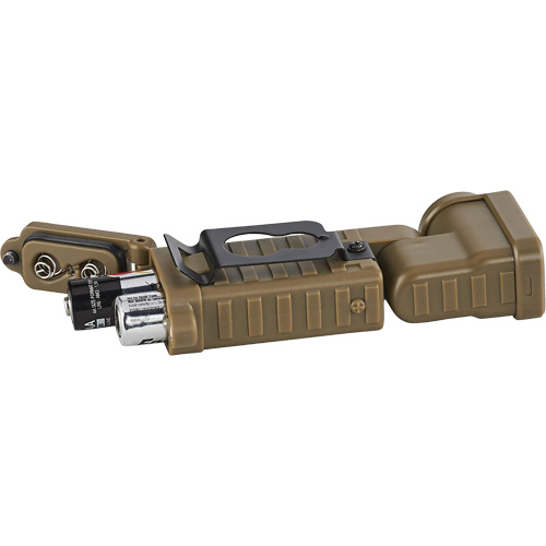 Lampe militaire haute puissance &agrave; deux carburants Sidewinder X avec t&ecirc;te basculante, DEL, 275 lumens, Piles AA MAS Chibougamau