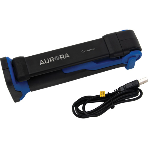 Baladeuse pliante/torsad&eacute;e, Magn&eacute;tique, Rechargeable, 350 lumens MAS Chibougamau