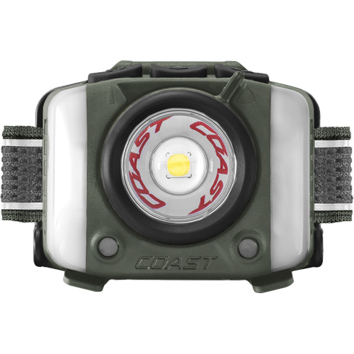 FL97R Tri-Colour Headlamp with Twist Focus & Voice Activation, LED, 830 Lumens, 2 Hrs. Run Time, Rechargeable Batteries MAS Chibougamau