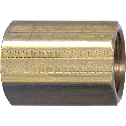 Raccord de tuyau, Laiton, 1/4" MAS Chibougamau