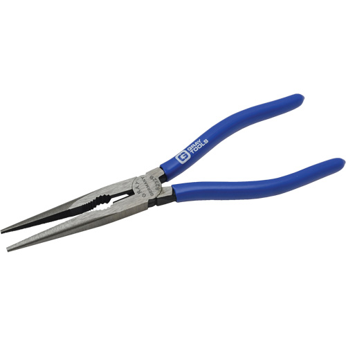 Needle Nose Straight Pliers with Cutter Vinyl Grips MAS Chibougamau