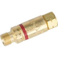 Flashback Arrestors - Oxy/Fuel Gas, Fuel Gas (red)/Oxygen (green), Torch Style MAS Chibougamau