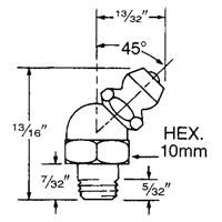 Raccord, Filetage de 6 mm MAS Chibougamau