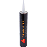 Adh&eacute;sif de polyur&eacute;thane Sikaflex 221, 10,3 oz., Noir MAS Chibougamau
