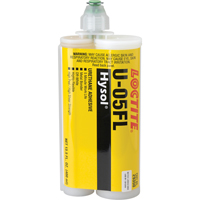 Adh&eacute;sif ur&eacute;thane Hysol U-05FL, Deux composants, Cartouche double, 622 g, Blanc cass&eacute; MAS Chibougamau