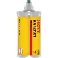 Adh&eacute;sif structural AA H3101, Deux composants, Cartouche double, 400 ml, Blanc MAS Chibougamau