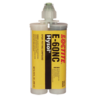Adh&eacute;sifs structuraux non corrosifs pour les composants &eacute;lectriques E-60NC, 200 ml, Cartouche double, Deux composants, Noir MAS Chibougamau