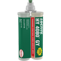HY 4080 GY Structural Repair Hybrid Adhesive, Two-Part, Dual Cartridge, 400 g, Grey MAS Chibougamau
