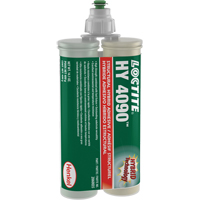 HY 4090 Structural Repair Hybrid Adhesive, Two-Part, Dual Cartridge, 400 g, Off-White MAS Chibougamau