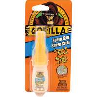 Super Glue Brush & Nozzle, 10 g, Bottle, Clear MAS Chibougamau