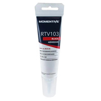 Momentive Silicone Sealant, Tube, Black MAS Chibougamau