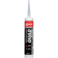 Quad&reg; Max Siding & Window Sealant, 280 ml, Tube, Off-White MAS Chibougamau