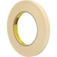 Scotch&reg; High-Performance Masking Tape 232, 12 mm (1/2") x 55 m (180'), Tan MAS Chibougamau