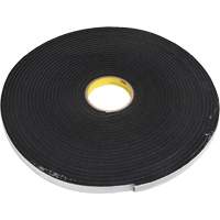 Ruban double face en mousse, 33 m (108') lo x 12,7 mm (1/2") la, 62 mils, Poly&eacute;thyl&egrave;ne MAS Chibougamau
