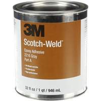Adh&eacute;sif Scotch-Weld, 32 oz liq., Trousse, Deux composants, Gris MAS Chibougamau
