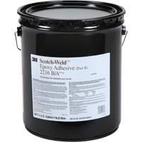 Adh&eacute;sif Scotch-Weld, 5 gal., Seau, Deux composants, Gris MAS Chibougamau