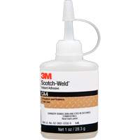 Adh&eacute;sif instantan&eacute; CA4 Scotch-Weld, Transparent, Bouteille, 1 oz MAS Chibougamau