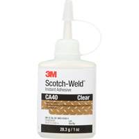 Instant Adhesive, 1 oz., Bottle, Yellow MAS Chibougamau