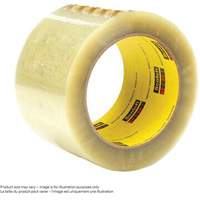 Scotch&reg; Box Sealing Tape 355, Hot Melt Adhesive, 3.15 mils, 36 mm (1-1/2") x 50 m (164') MAS Chibougamau