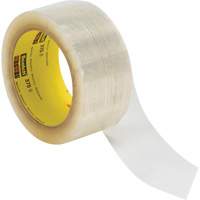 Scotch&reg; 375 Box Sealing Tape, Hot Melt Adhesive, 3.1 mils, 48 mm (1-22/25") x 1500 m (4921') MAS Chibougamau