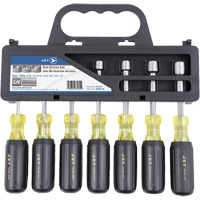 JKND-7S Cushion Grip Nutdriver Set, 7 Pcs., Non Magnetic, Imperial MAS Chibougamau