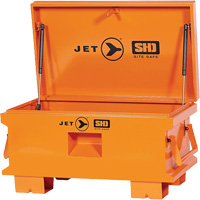 JSB-3219 Boîte de rangement d'outils de chantier pour usage tr&egrave;s intensif, 32-1/8" x 19" x 17-1/2", Acier, Orange MAS Chibougamau