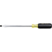 JKSS-8 Slot Screwdriver, 3/8" Tip, Square, 8" L, Cushion Grip Handle MAS Chibougamau