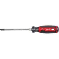 Tournevis Phillips, Tige de #3, Ronde, 279 mm lo, Prise en Coussin&eacute;e MAS Chibougamau
