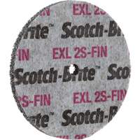 Scotch-Brite EXL Unitized Wheel, 3" x 1/2", 1/4" Arbor MAS Chibougamau