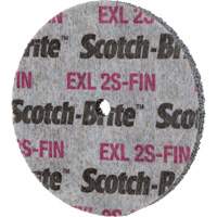 Scotch-Brite EXL Unitized Wheel, 3" x 1/2", 1/4" Arbor MAS Chibougamau