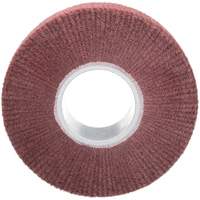Brosse &agrave; lamelle de finition Scotch-Brite, Oxyde d'aluminium, Grain Fin, 8" x 2" x 3" MAS Chibougamau