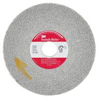 Scotch-Brite EXL Deburring Wheel, 6" x 1", 1"-8 Arbor, 1, Aluminum Oxide MAS Chibougamau