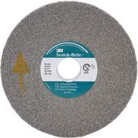 Scotch-Brite EXL Deburring Wheel, 6" x 1", 1" Arbor MAS Chibougamau