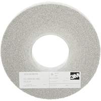 Scotch-Brite EXL Deburring Wheels, 8" x 1", 3" Arbor, Aluminum Oxide MAS Chibougamau