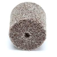 Scotch-Brite Cut & Polish Unitized Wheel, 1" x 1", 3/16"-7 Arbor, Medium Grit, Aluminum Oxide MAS Chibougamau