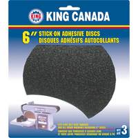 Disque de ponçage pour le bois, 6" dia., Grain 60 MAS Chibougamau