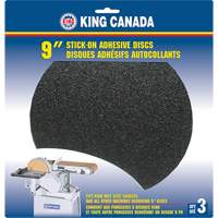 Disque de ponçage pour le bois, 9" dia., Grain 60 MAS Chibougamau