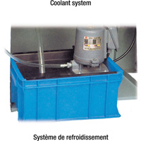 Scies &agrave; ruban pour le m&eacute;tal avec Geardrive, Horizontal/Vertical, Capacit&eacute; de coupe Rond 7" et 7" x 12" rectangulaire MAS Chibougamau
