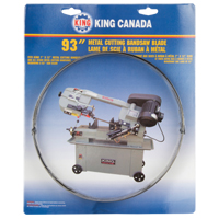 Scie &agrave; ruban pour m&eacute;tal, Acier au carbone, 93" lo x 3/4" la x &eacute;paisseur 0,032", 10 dents par pouce MAS Chibougamau