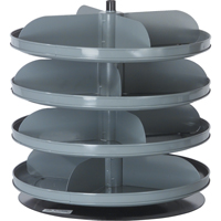 Modules de stockage Rotabin, 60 lb Capacit&eacute; par niveau, 10 Niveau(x), 42-1/8" ha x 17" dia MAS Chibougamau