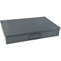 Boîtes en acier &agrave; compartiments &agrave; fond courb&eacute;, 18,34" la x 12,16" p x 3,16" h, 6 horizontaux compartiments MAS Chibougamau