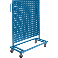 Supports mobiles pour contenants - &agrave; un c&ocirc;t&eacute;, &agrave; un c&ocirc;t&eacute;, 36" la x 16" p x 46-1/2" h MAS Chibougamau