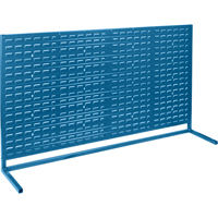 Supports d'&eacute;tabli &agrave; fentes - Supports seulement, 0 bacs, 72" la x 15" p x 40" h MAS Chibougamau