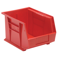 Ultra Stack & Hang Bin, 8-1/4" W x 7" H x 10-3/4" D, Red MAS Chibougamau